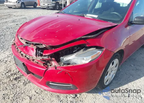 2013 Dodge Dart Se from USA, damaged, VIN 1C3CDFAA8DD127206